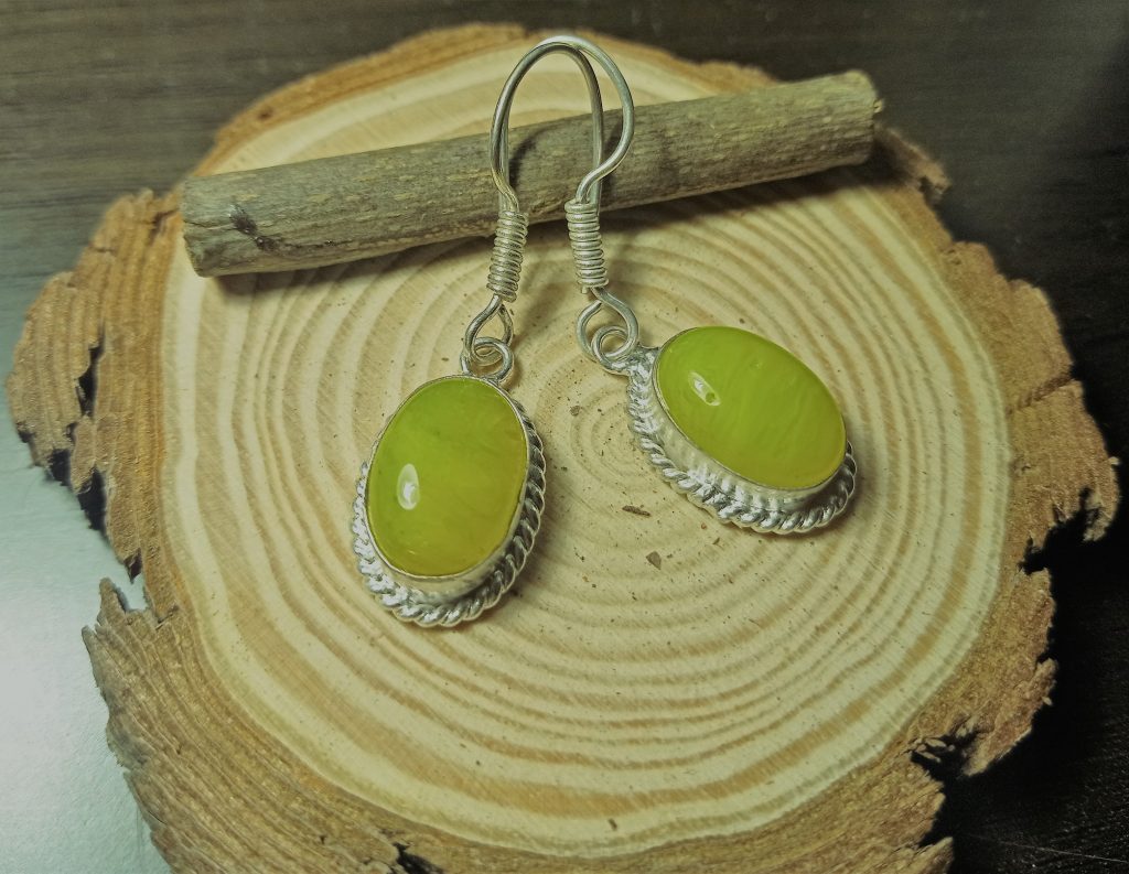 Brinco Pedra Verde